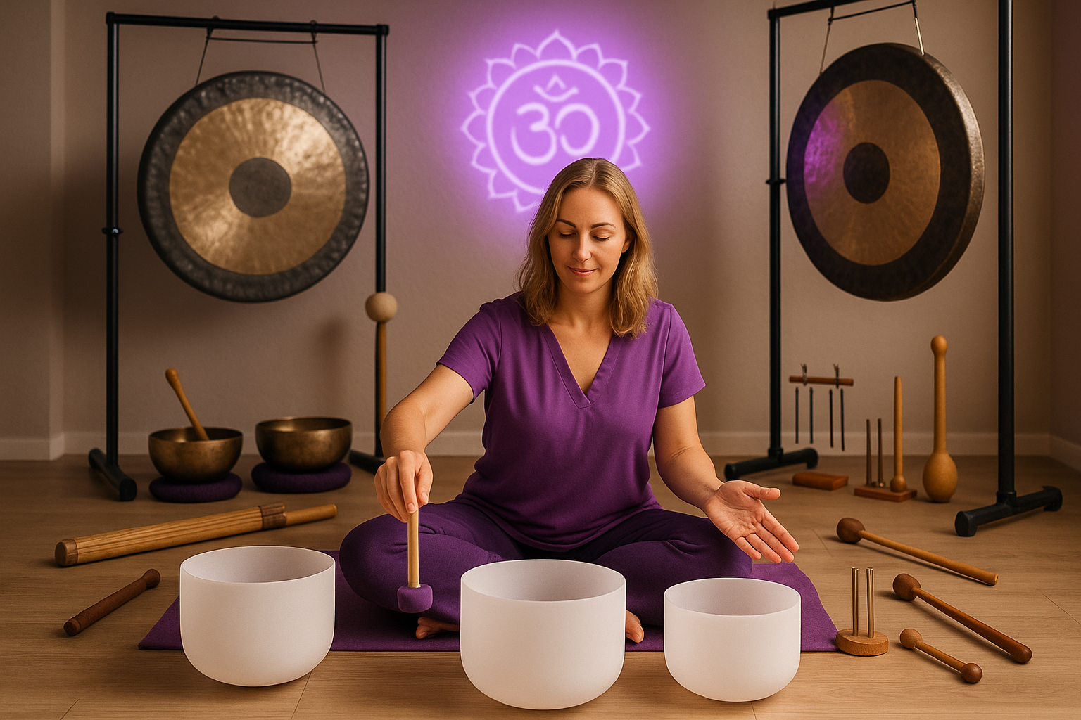 Klangschalen Therapie – Herzdiamant Coaching